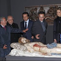 La Infanta Elena durante su visita a la exposición 'Credo' de 'Las Edades del Hombre'