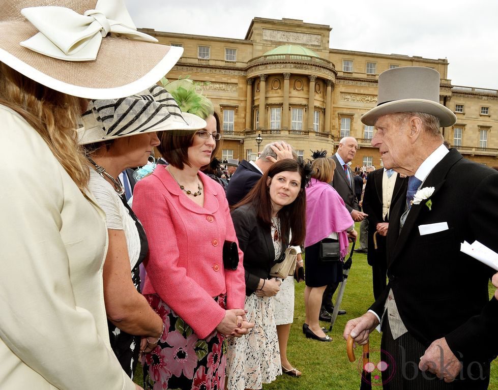 El Duque de Edimburgo en la Garden Party en Buckingham Palace 2013