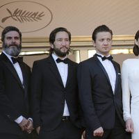 El equipo de la película de 'The immigrant' en la presentación en Cannes 2013