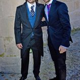 Pablo Nieto y Gelete Nieto durante la boda de Israel Bayon y Cristina Sainz