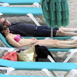 David y Samantha Cameron tomando el sol en las playas de Ibiza