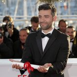 Oscar Isaac en la ceremonia de clausura de Cannes 2013