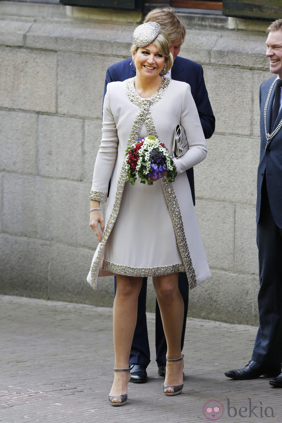 La Reina Máxima de Holanda durante su visita a Groningen