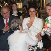 La Infanta Elena entrega los Premios de Acción Humanitaria Doña María de las Mercedes en Sevilla