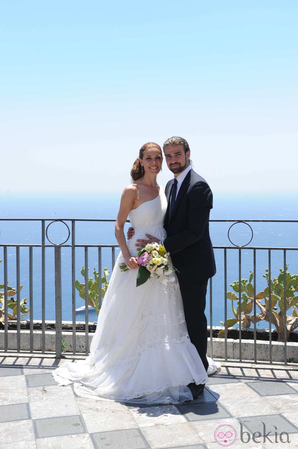 La foto de la boda de Raquel Sánchez Silva y Mario Biondo en Sicilia