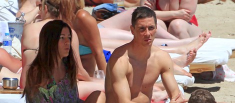 Fernando Torres y Olalla Domínguez, de vacaciones en Ibiza