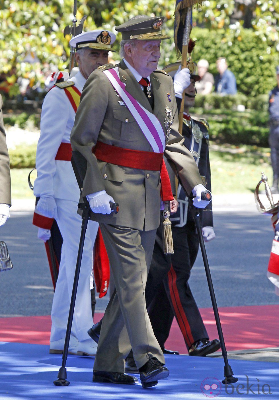 El Rey Juan Carlos en el Día de las Fuerzas Armadas 2013