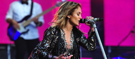 Jennifer Lopez en el The Sound of Change Live en el Twickenham Stadium de Londres