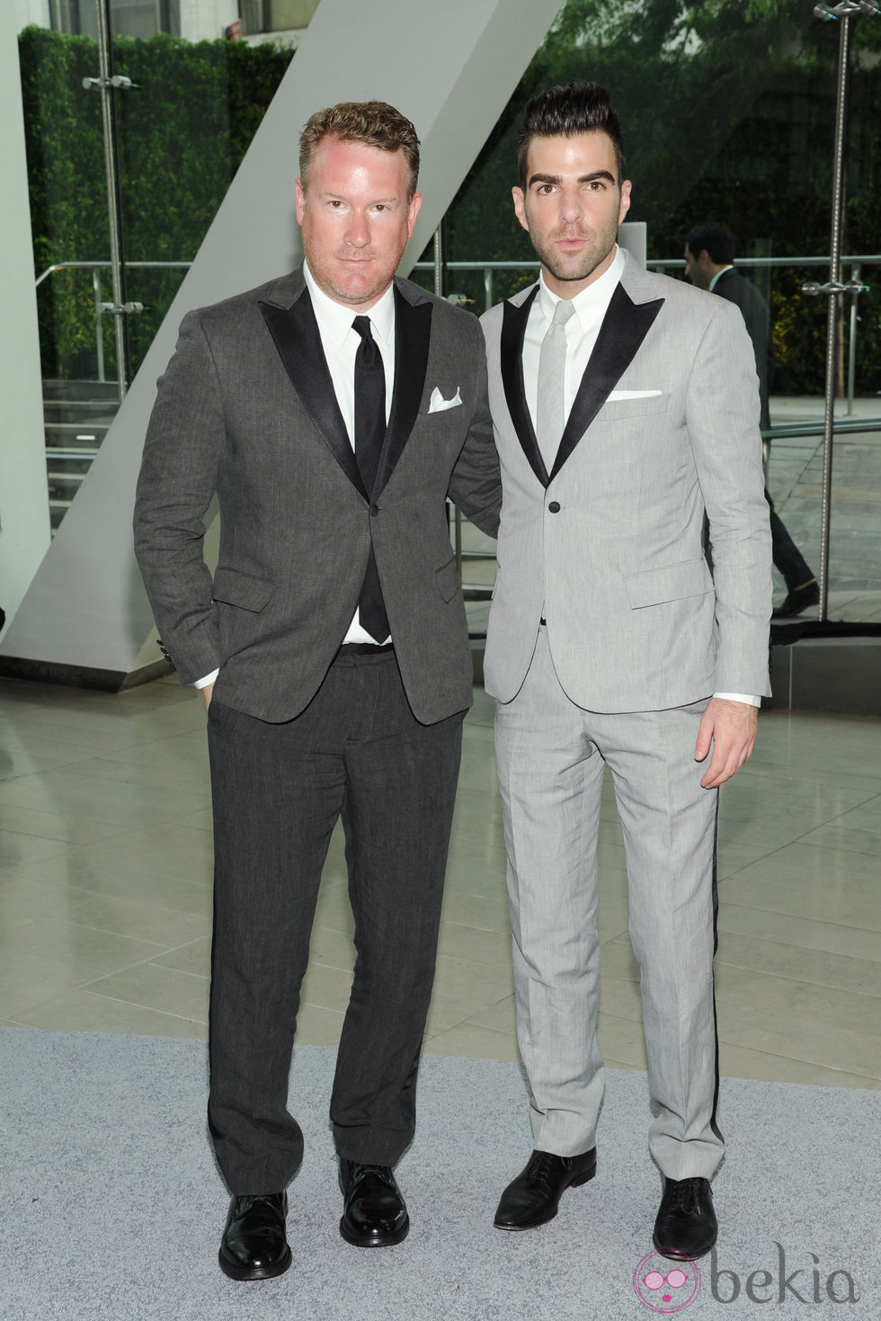 Todd Snyder y Zachary Quinto en los Premios CFDA 2013