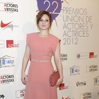 Ana Villa en la alfombra roja de los Premios Unión de Actores 2012