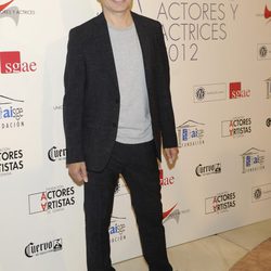 Pablo Berger en la alfombra roja de los Premios Unión de Actores 2012