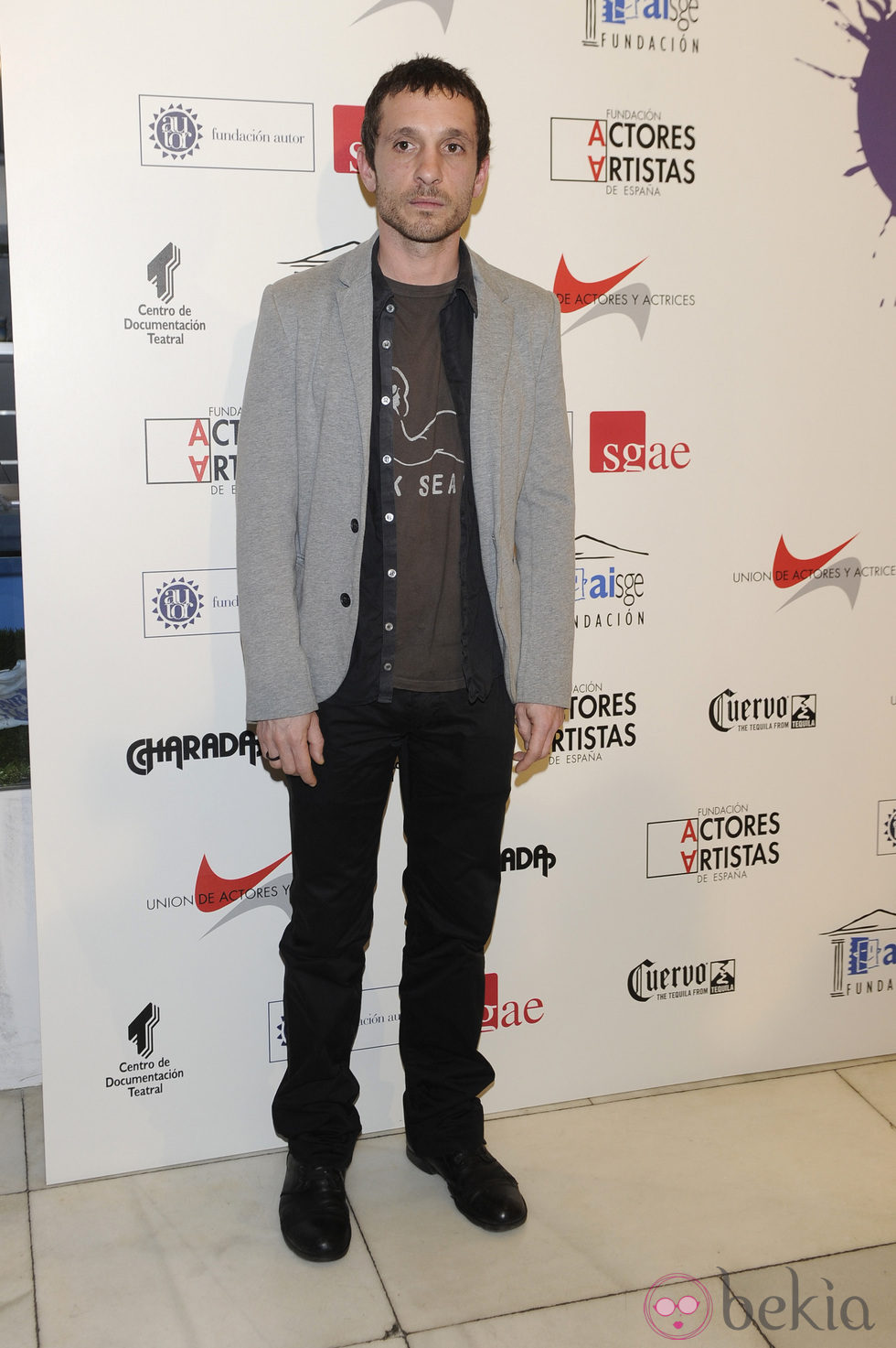 Pablo Derqui en la alfombra roja de los Premios Unión de Actores 2012