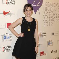 Malena Alterio en la alfombra roja de los Premios Unión de Actores 2012