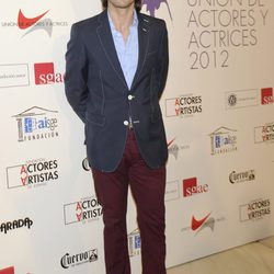 Daniel Muriel en la alfombra roja de los Premios Unión de Actores 2012