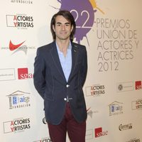 Daniel Muriel en la alfombra roja de los Premios Unión de Actores 2012