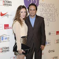 Luis Callejo en la alfombra roja de los Premios Unión de Actores 2012