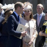 Los Duques de Cambridge bromean con Zara Phillips y MIke Tindall en el 60 aniversario de la coronación de Isabel II