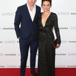 Damian Lewis y Helen McCrory en los Premios Glamour Mujer del Año 2013 en Londres