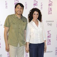 Carmelo Gómez y Ruth Gabriel en el estreno de '15 años y un día'