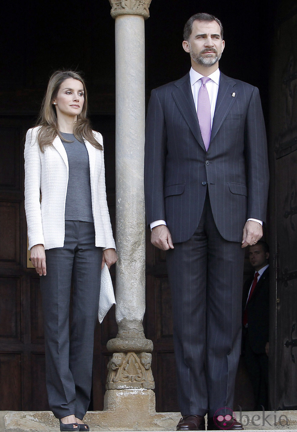 Los Príncipes Felipe y Letizia en la Entrega del Premio Príncipe de Viana 2013