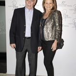 Carlos Goyanes y Cari Lapique en el aniversario de un restaurante