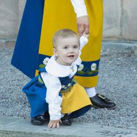 La Princesa Estela en las celebraciones del Día Nacional de Suecia 2013