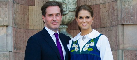 Chris O'Neill y la Princesa Magdalena de Suecia