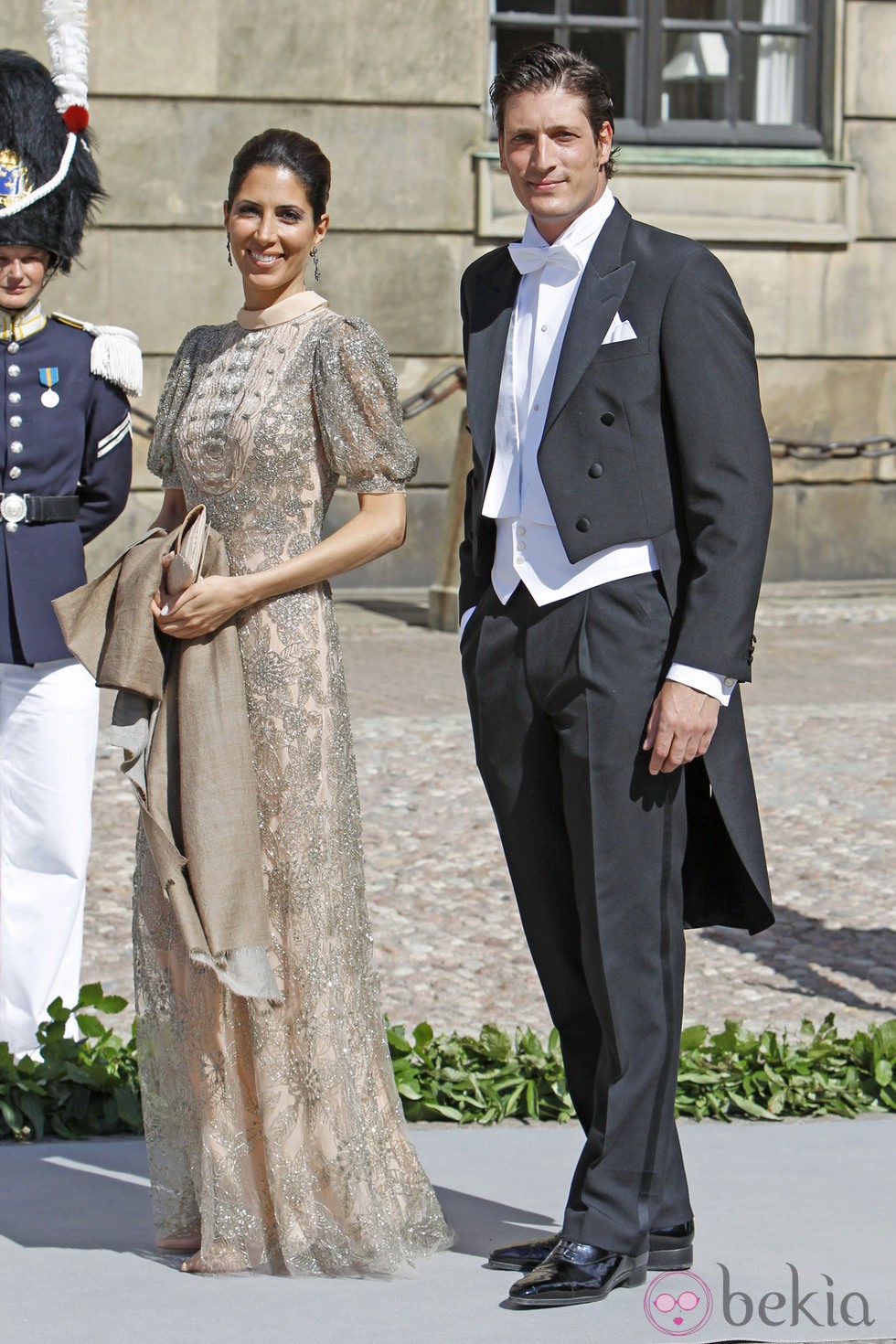 Luis Medina en la boda de Magdalena de Suecia y Chris O'Neill