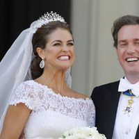 Primer posado de la Princesa Magdalena de Suecia y Chris O'Neill como marido y mujer