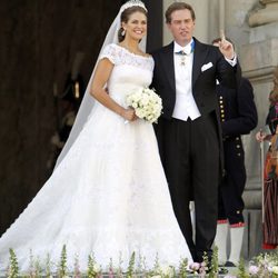 La Princesa Magdalena de Suecia y Chris O'Neill convertidos en marido y mujer