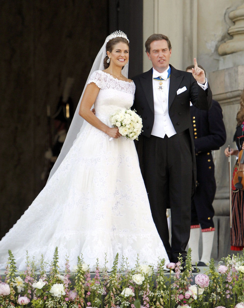 La Princesa Magdalena de Suecia y Chris O'Neill convertidos en marido y mujer