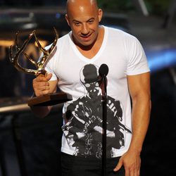 Vin Diesel recoge un premio en los Guys Choice Awards 2013