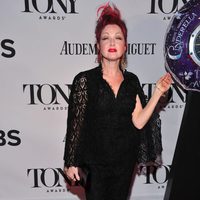 Cyndi Lauper en la gala de los premios Tony 2013