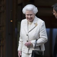 La Reina Isabel II visita al Duque de Edimburgo en el hospital el día de su 92 cumpleaños