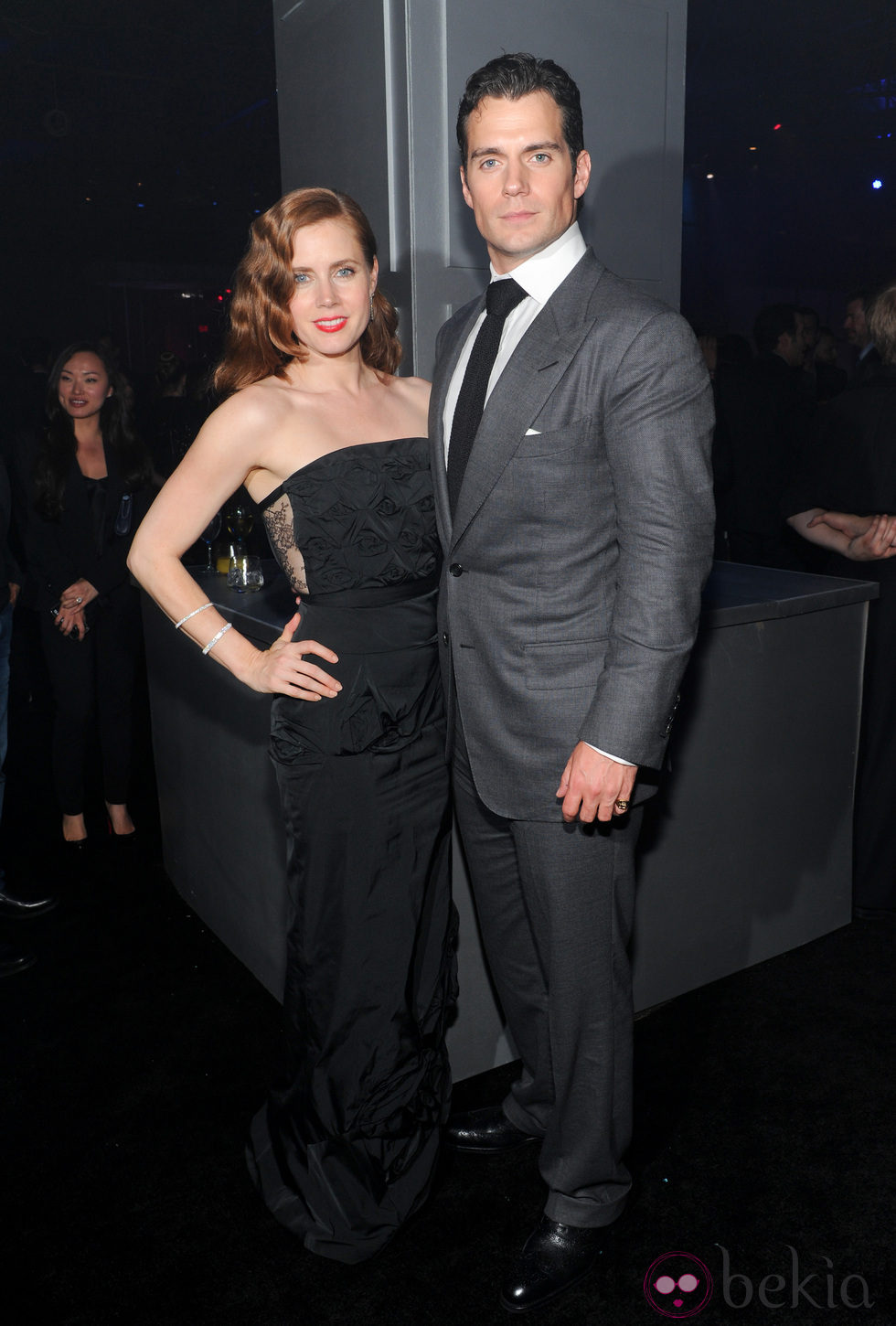 Amy Adams y Henry Cavill en la premiere de 'El Hombre de Acero' en Nueva York