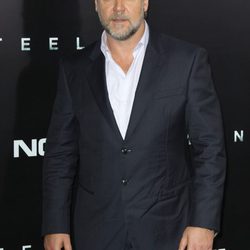 Russell Crowe en la premiere de 'El Hombre de Acero' en Nueva York