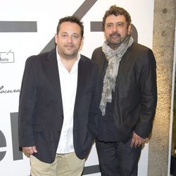 Pepón Nieto y Paco Tous en la presentación de la nueva colección de Bendita Locura