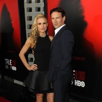 Anna Paquin y Stephen Moyer en la presentación de la sexta temporada de 'True Blood'