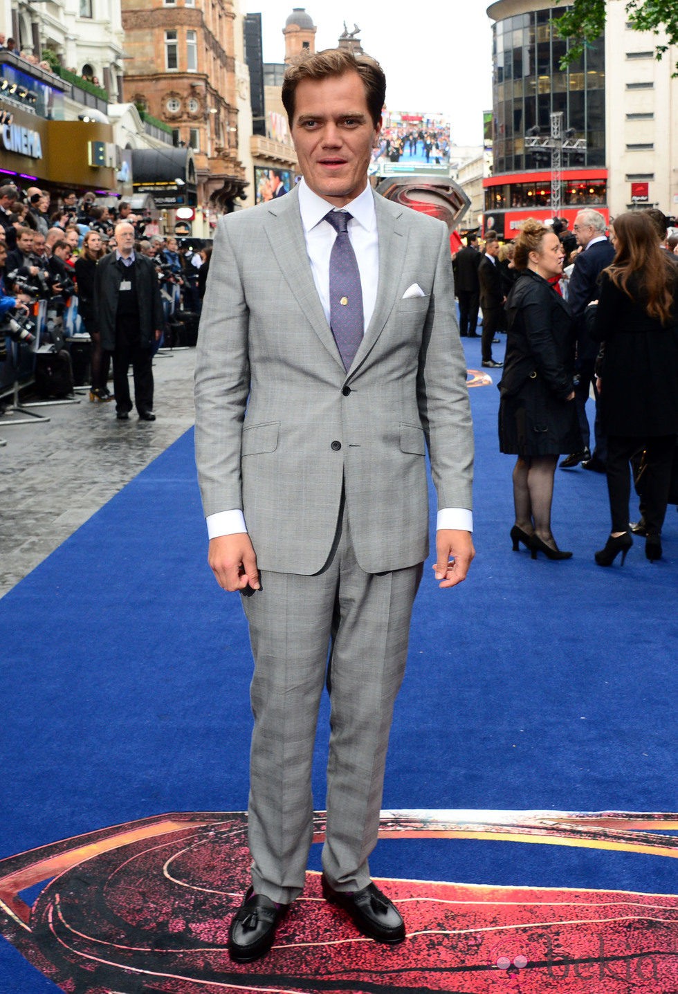 Michael Shannon en el estreno europeo de 'El Hombre de Acero' en Londres
