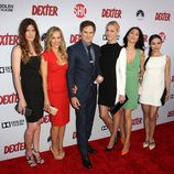 Protagonistas de la serie Dexter en la presentación de la octava temporada