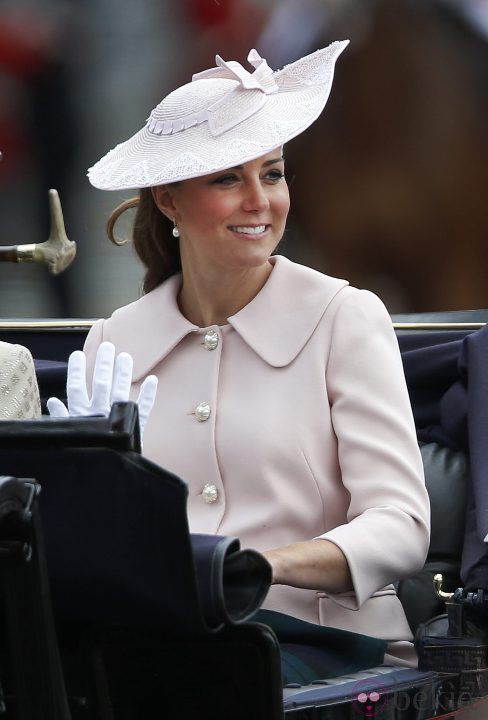 Kate Middleton embarazada en Trooping the Colour 2013