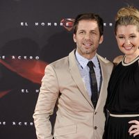 Zack Snyder y su mujer Deborah en el estreno de 'El hombre de acero' en Madrid