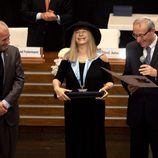 Barbra Streisand recibe el Doctorado Honoris Causa en Israel