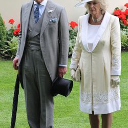 El Príncipe de Gales y la Duquesa de Cornualles en la inauguración de Ascot 2013