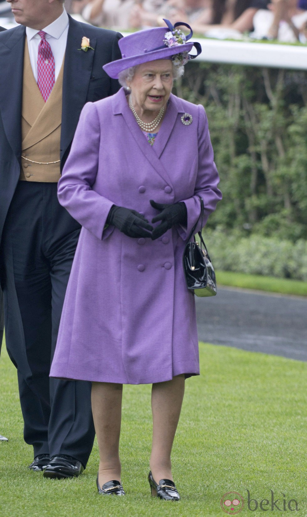 La Reina Isabel II en Ascot 2013