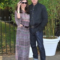Ewan McGregor y su mujer Eve Mavrakis en una fiesta celebrada en los jardines del Palacio de Kensington