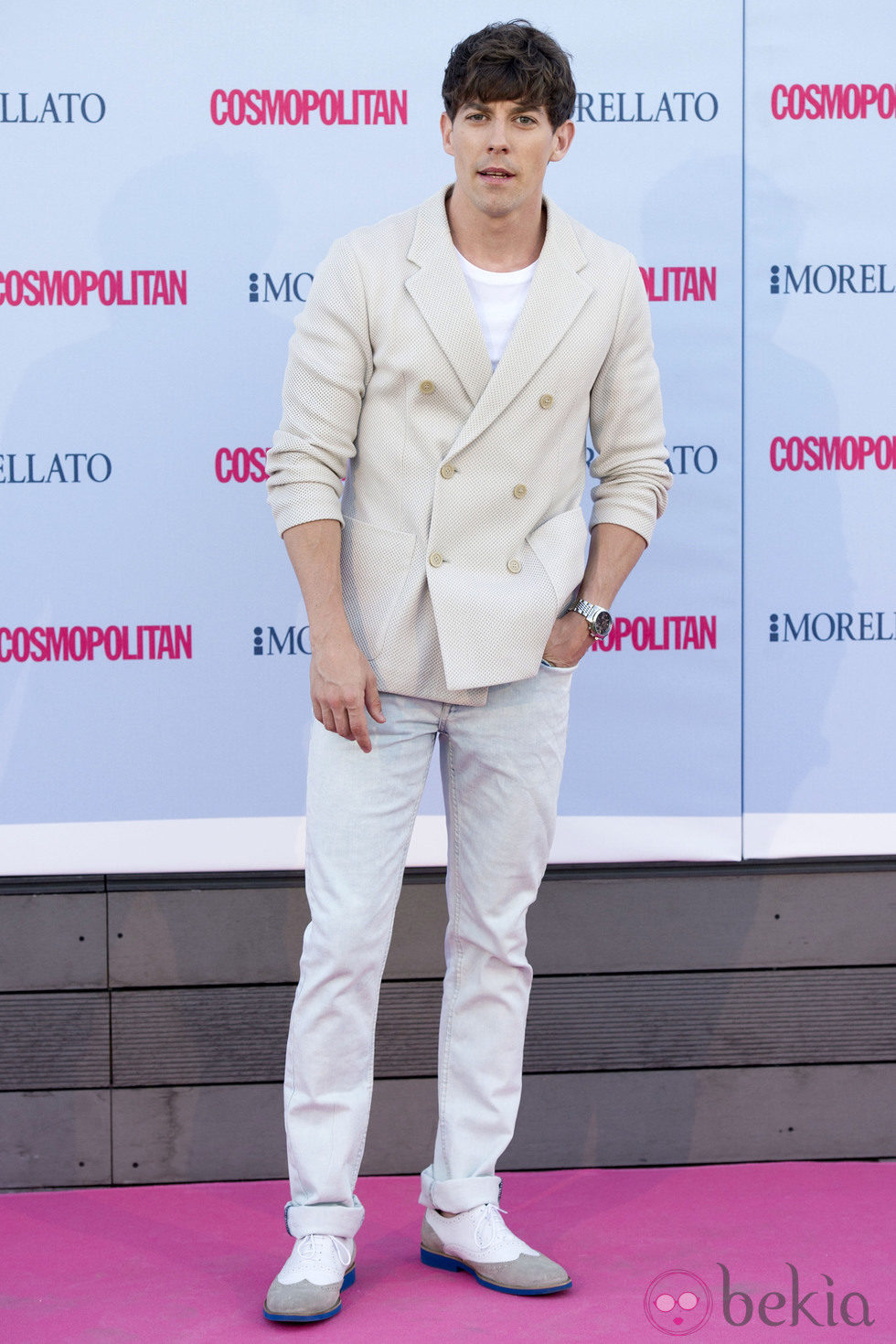 Adrián Lastra en los Premios Fragancias Cosmopolitan 2013