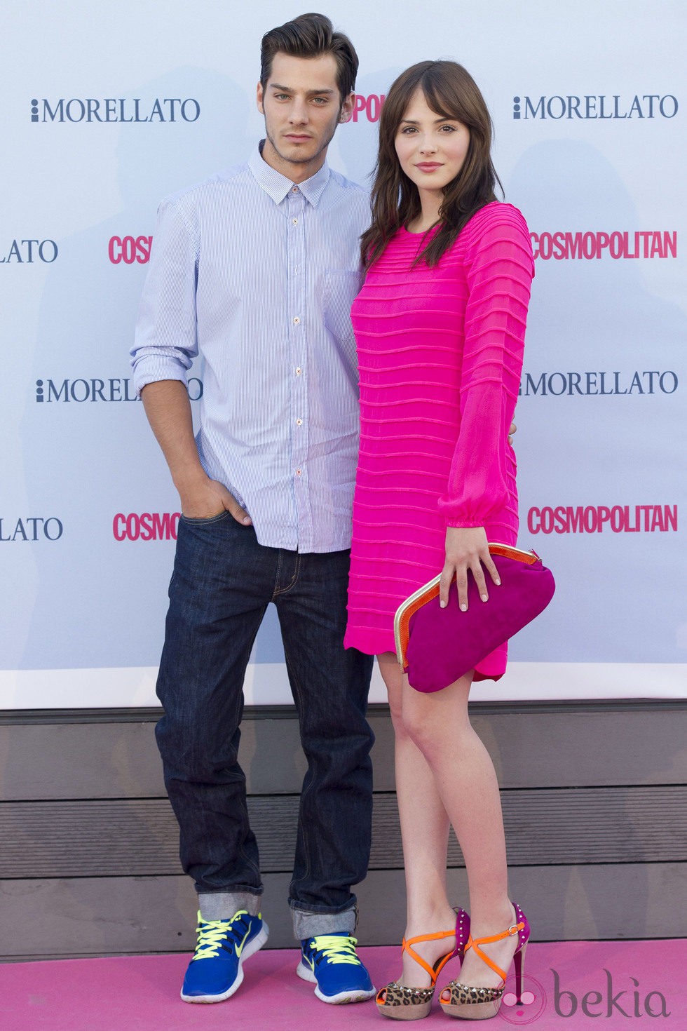 Joel Bosqued y Andrea Duro en los Premios Fragancias Cosmopolitan 2013