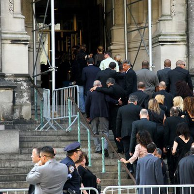 Funeral de James Gandolfini en Nueva York