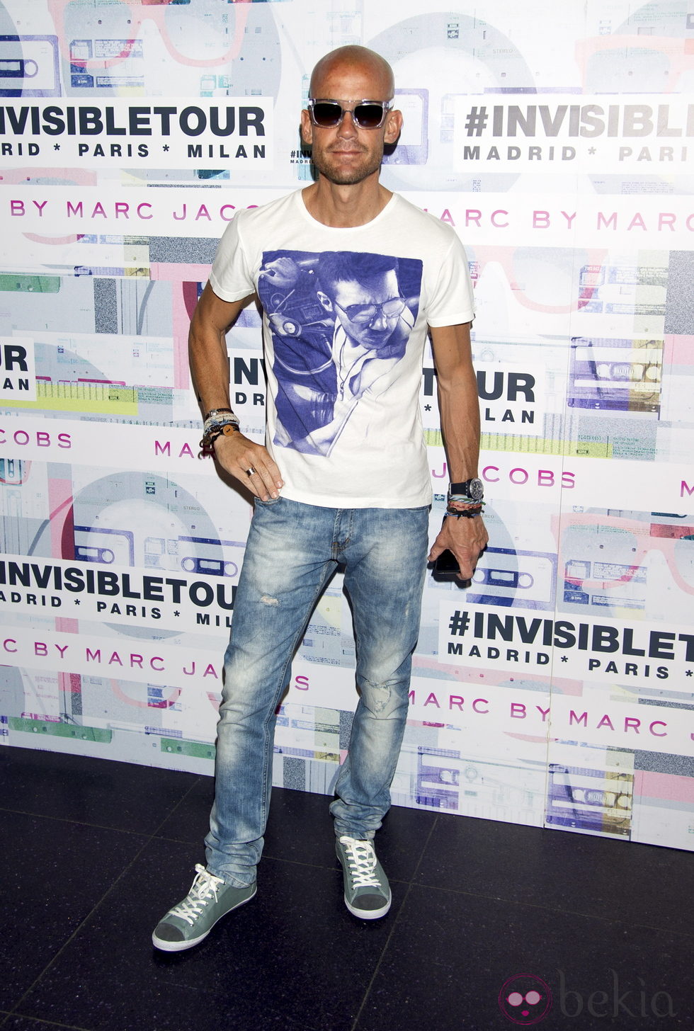 Ramón Fuentes en una fiesta para presentar la nueva colección de Marc By Marc Jacobs